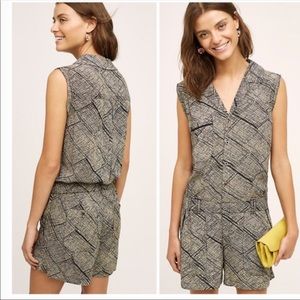 ANTHROPOLOGIE HEI HEI NOVA Romper Sleeveless